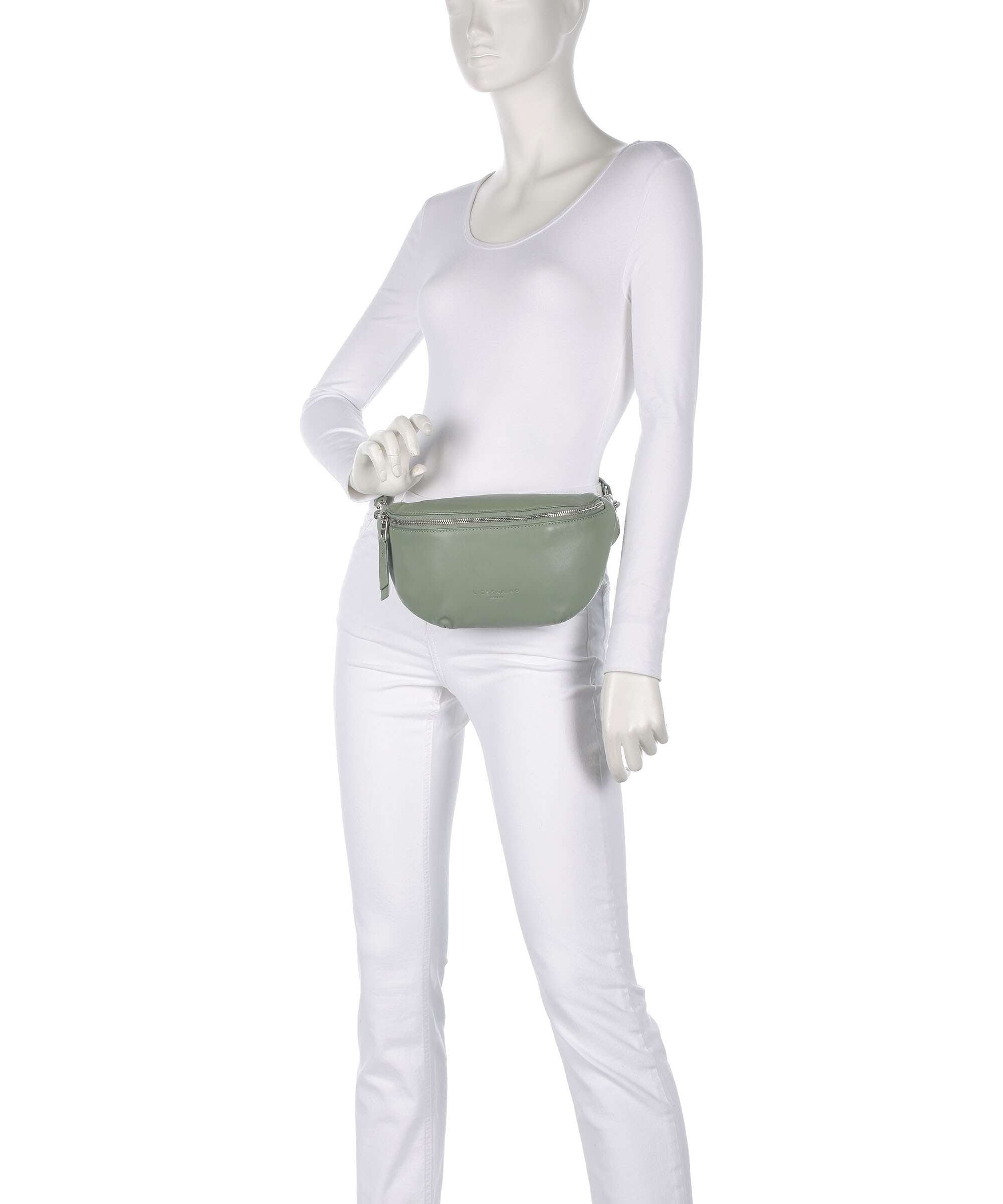 Liebeskind Tavia Sheep Natural Belt bag forest green