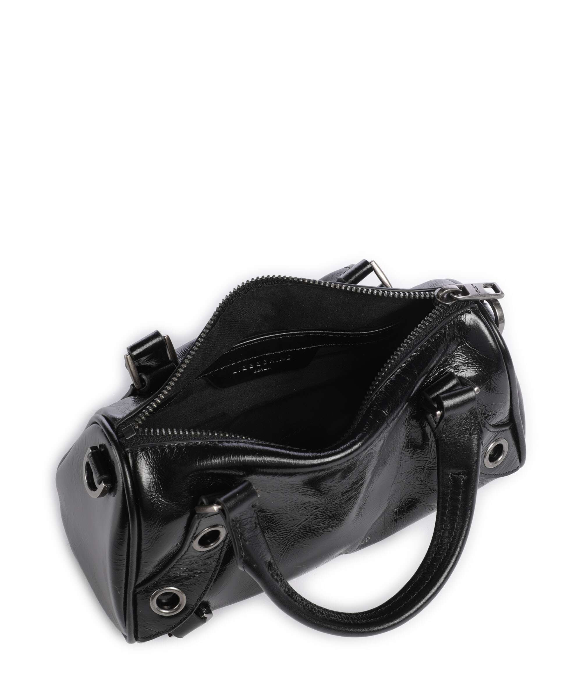 Liebeskind Nika Lack Distressed S Handbag black