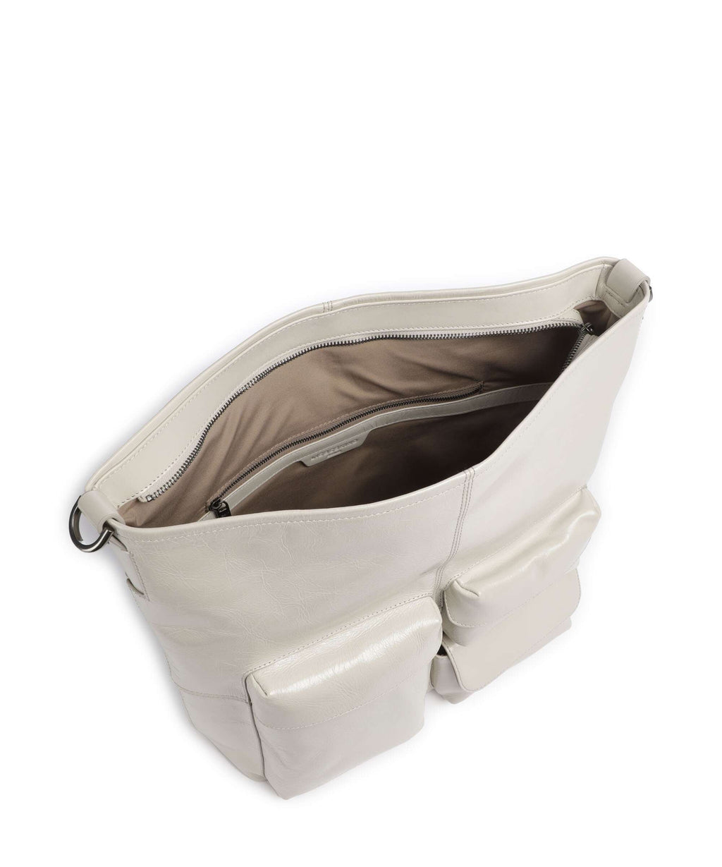 Liebeskind LK 204 Lack Distressed M Hobo bag milk
