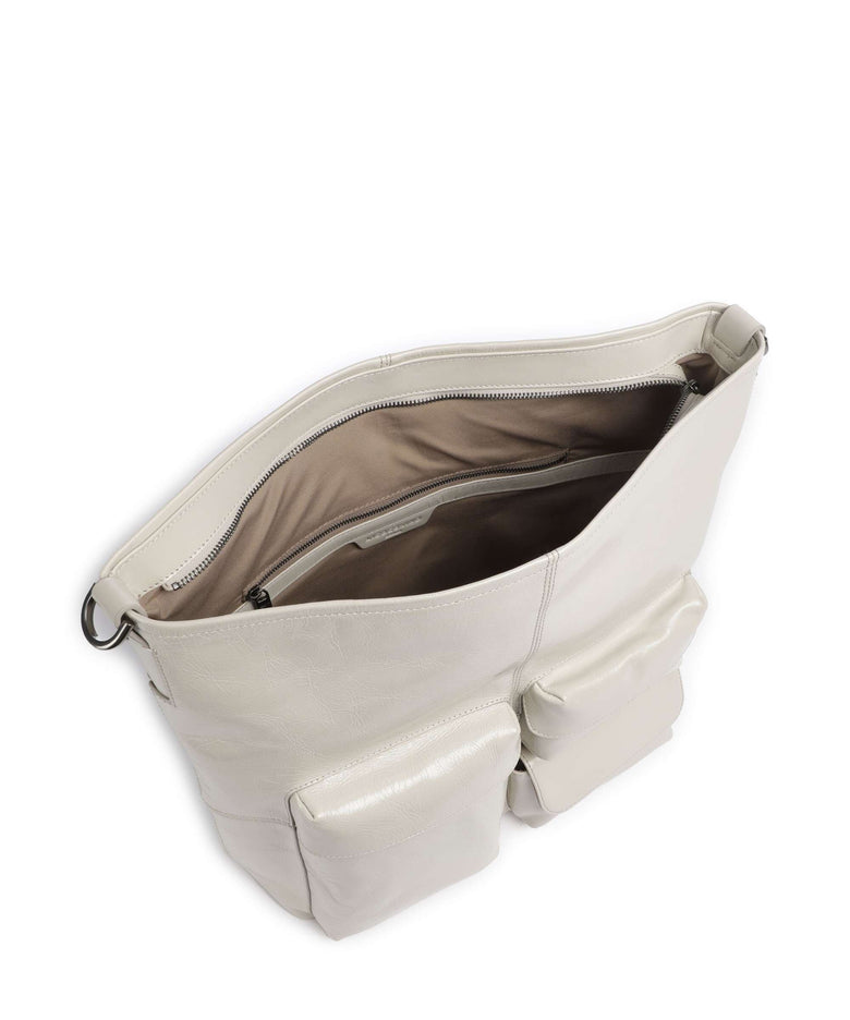 Liebeskind LK 204 Lack Distressed M Hobo bag milk