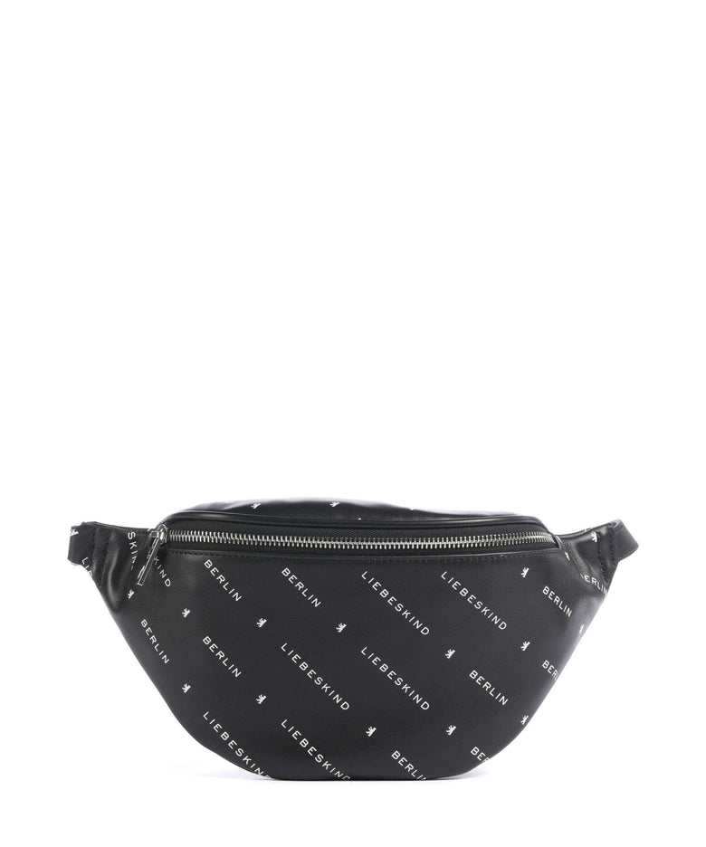 Liebeskind Monogram Soft Nappa M Belt bag black