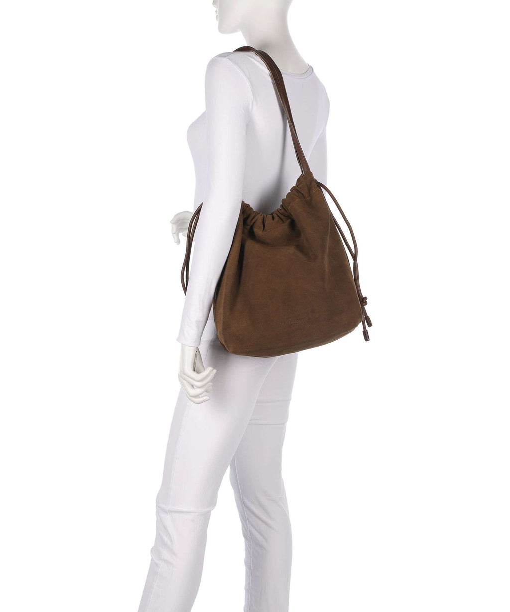 Liebeskind Lya Suede M Bucket bag safari
