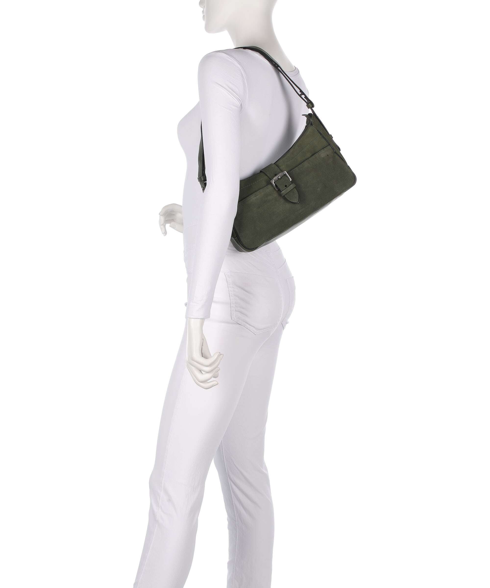 Liebeskind Ren Suede S Shoulder bag forest