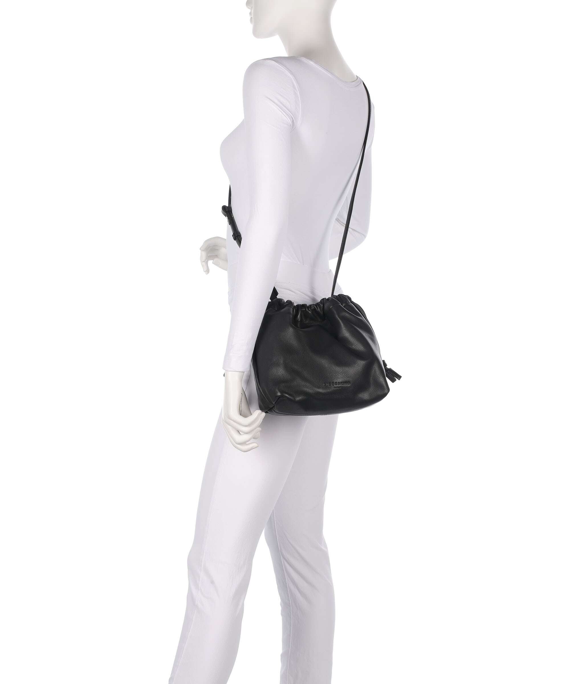 Liebeskind Lya Sheep Natural S Bucket bag black