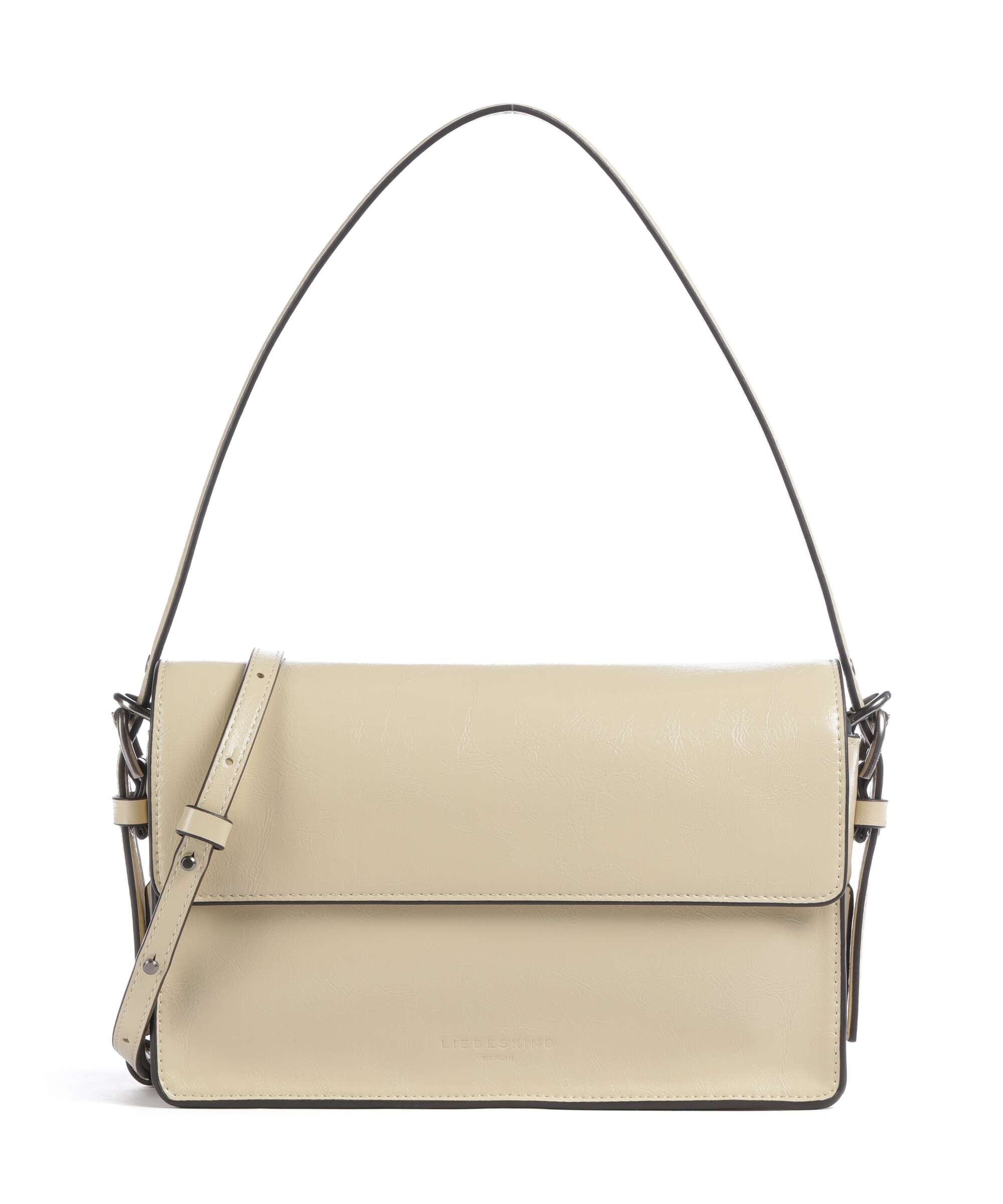 Liebeskind Audrey Recycled Lack Distressed S Shoulder bag biscotti