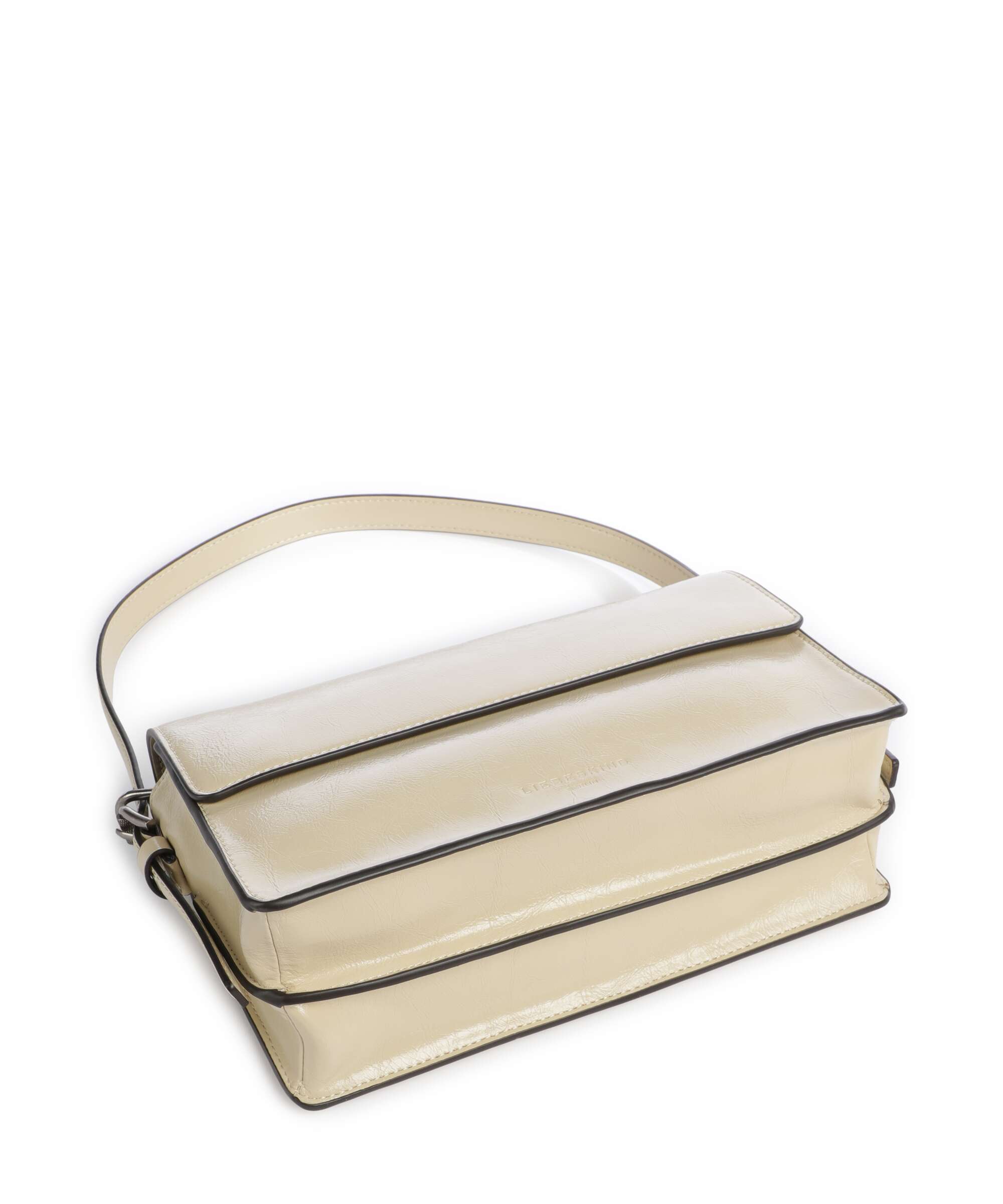 Liebeskind Audrey Recycled Lack Distressed S Shoulder bag biscotti