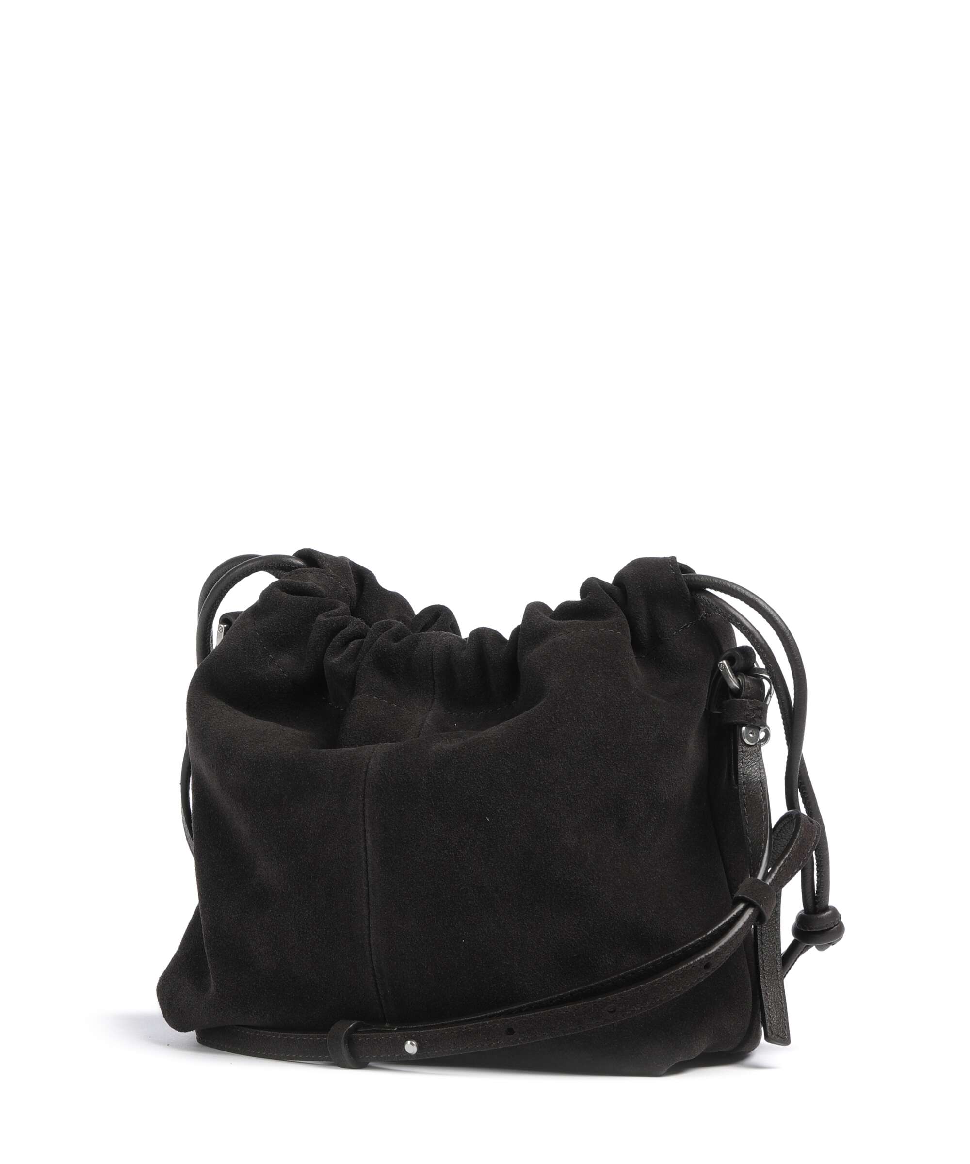 Liebeskind Lya II Hydro Suede S Bucket bag deep soil
