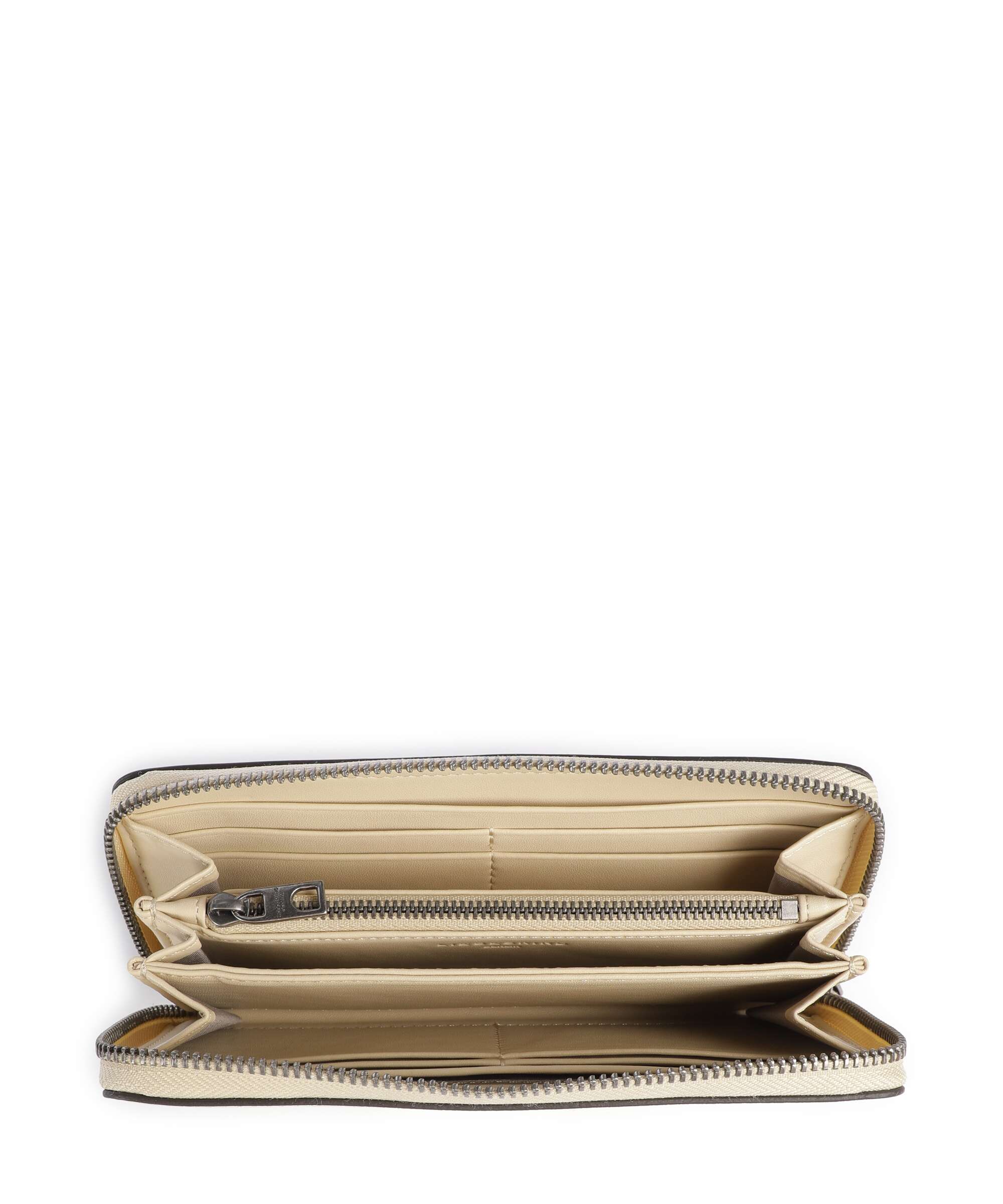 Liebeskind Sally Audrey Recycled Lack Distressed Wallet biscotti