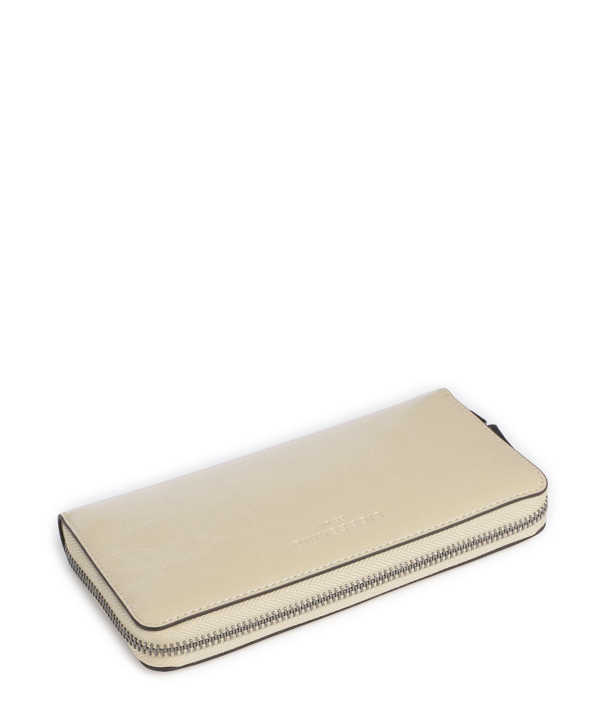 Liebeskind Sally Audrey Recycled Lack Distressed Wallet biscotti