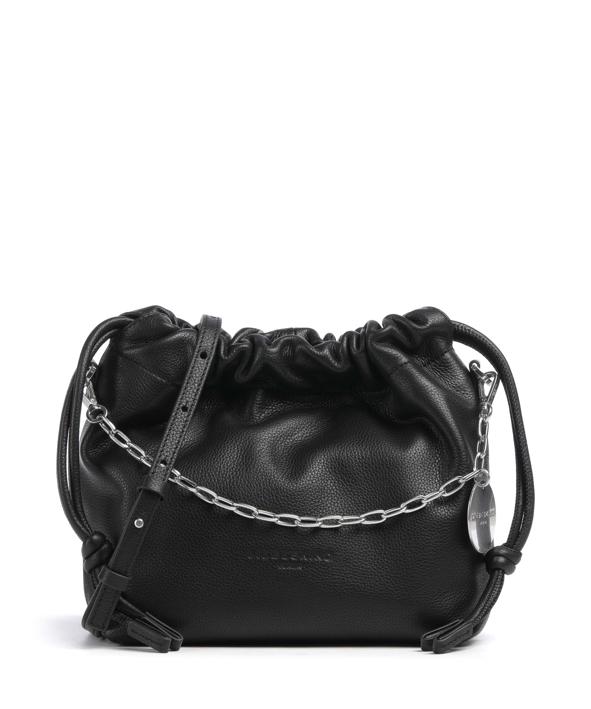 Liebeskind Lya II Small Pebble S Bucket bag black