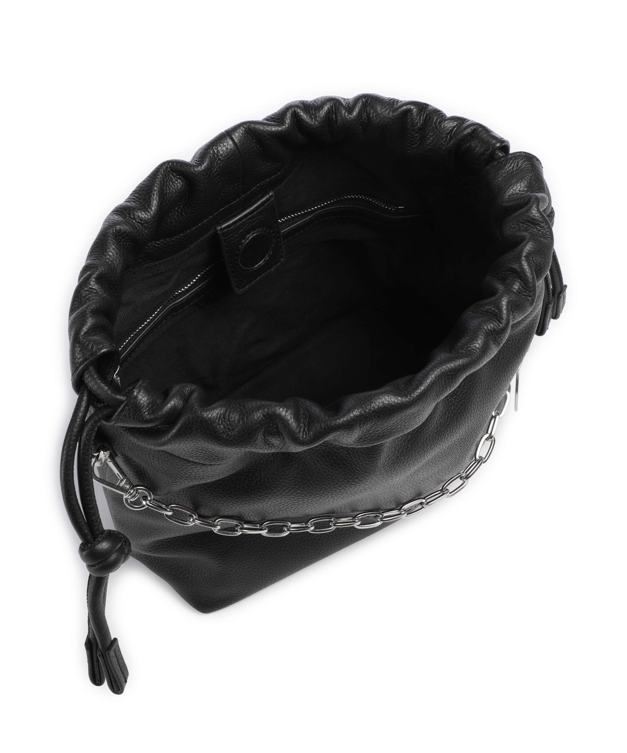 Liebeskind Lya II Small Pebble S Bucket bag black