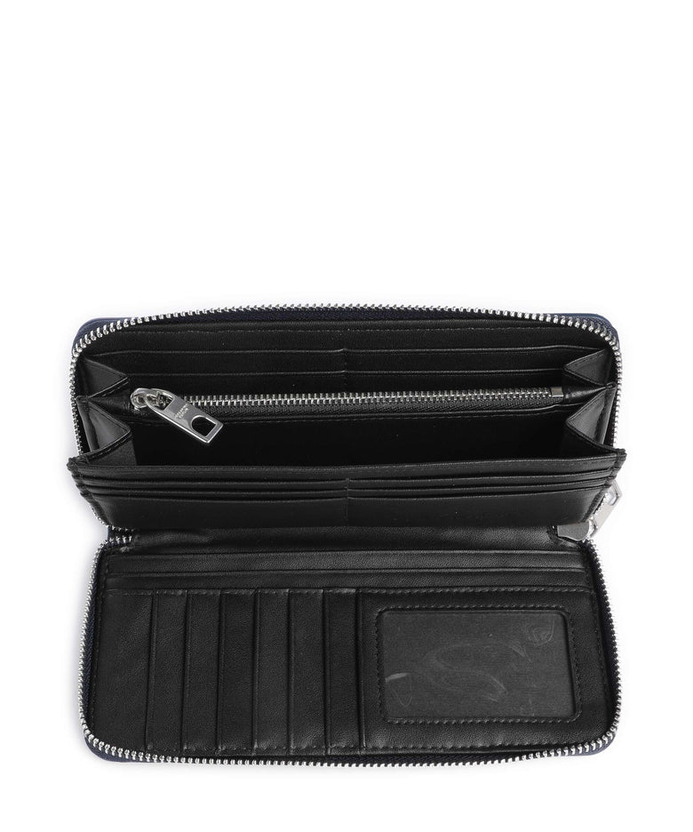 Liebeskind Una Gigi Recycled Suede L Wallet peacoat