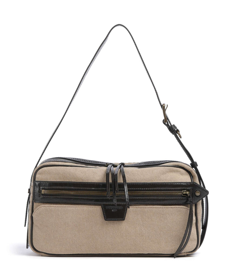 Liebeskind Juno Denim M Shoulder bag beige