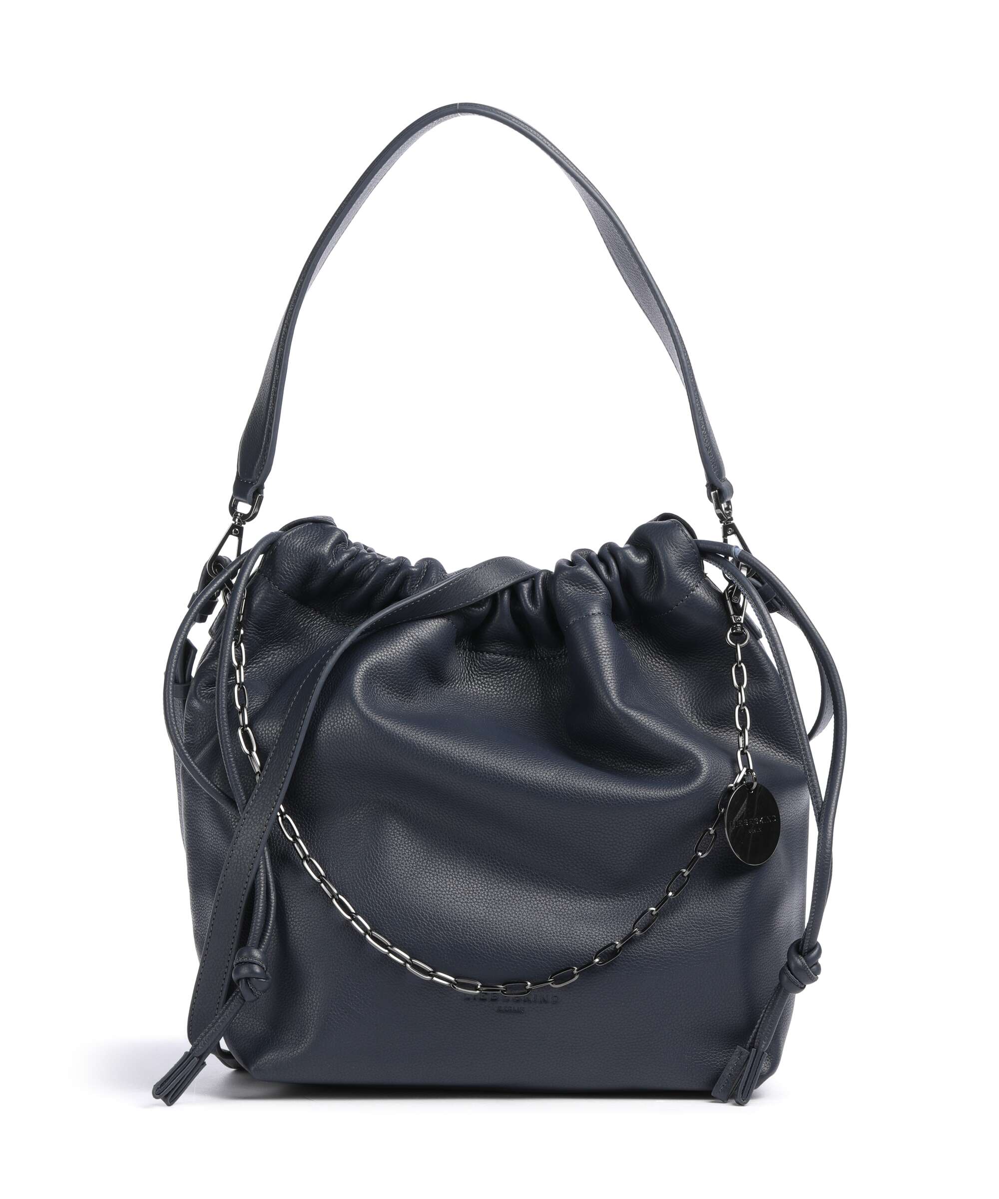 Liebeskind Lya II Small Pebble M Bucket bag peacoat