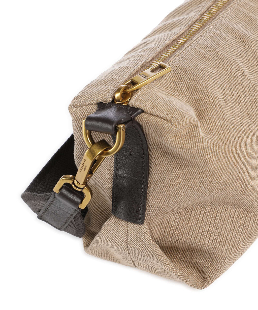 Liebeskind Elvira Denim S Crossbody bag beige