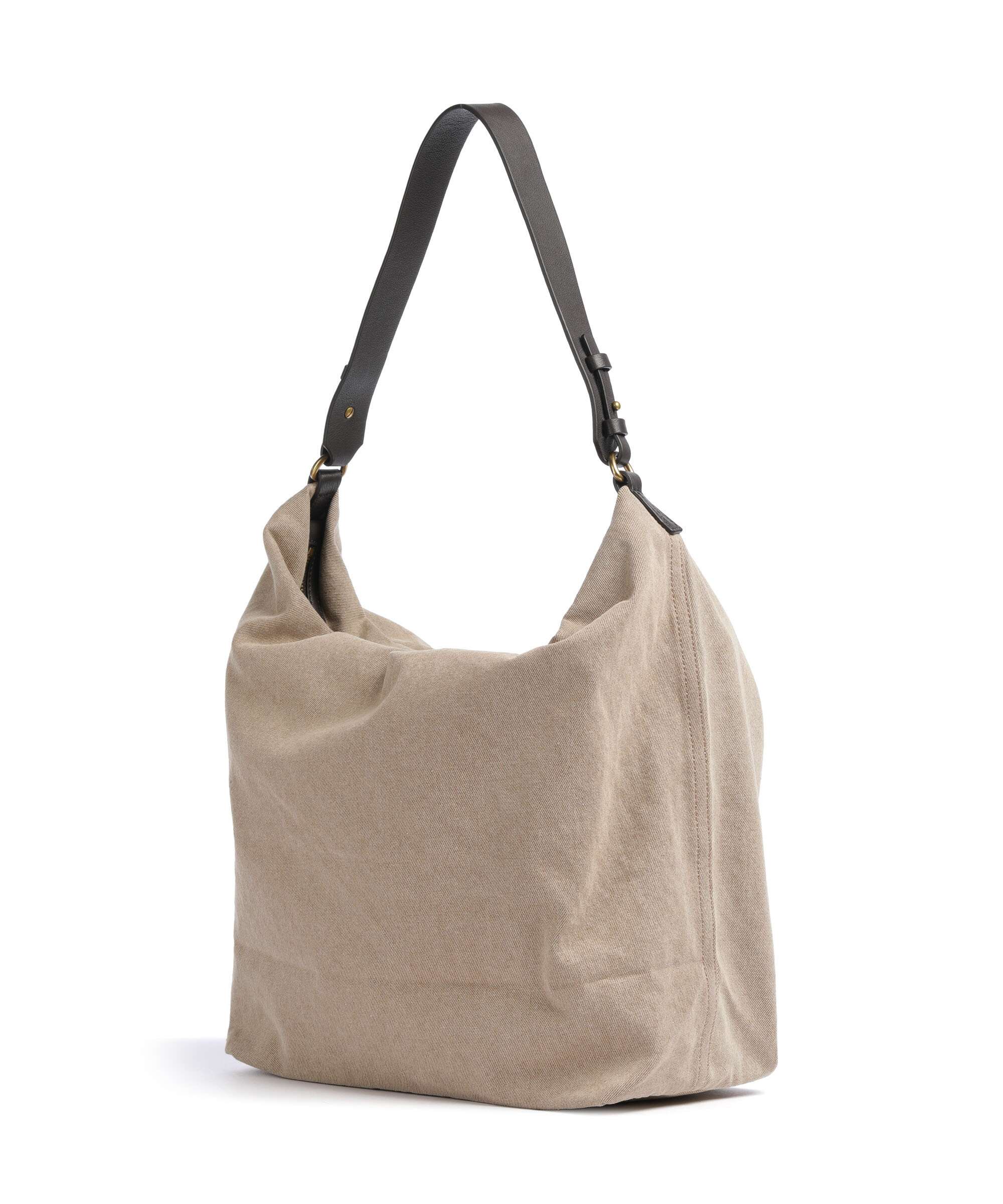 Liebeskind Clea Denim Hobo bag beige