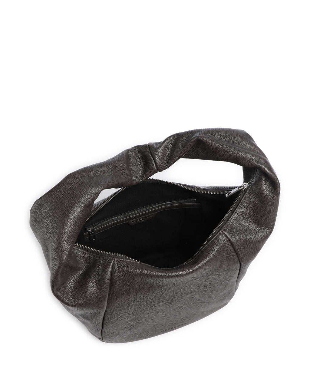 Liebeskind Farrah Small Pebble M Hobo bag deep soil