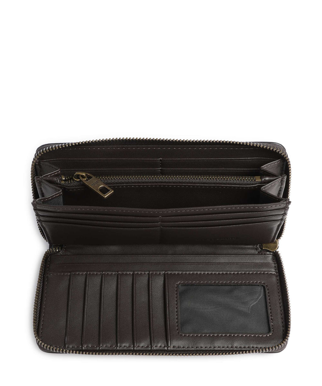 Liebeskind Delia Gigi Cow Naturale L Wallet deep soil