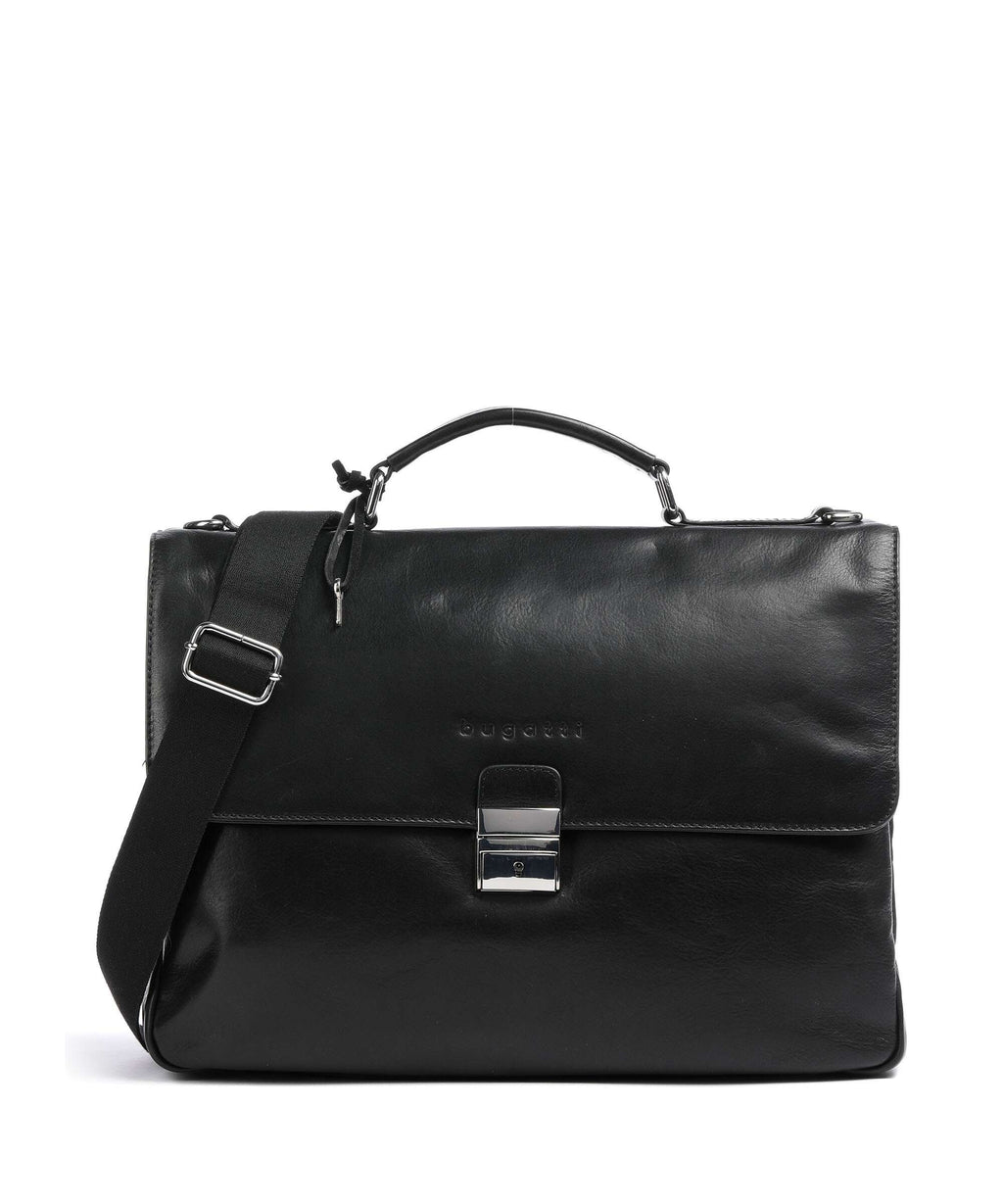 Bugatti Romano Briefcase schwarz