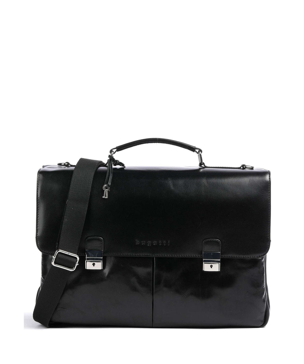 Bugatti Romano Briefcase schwarz