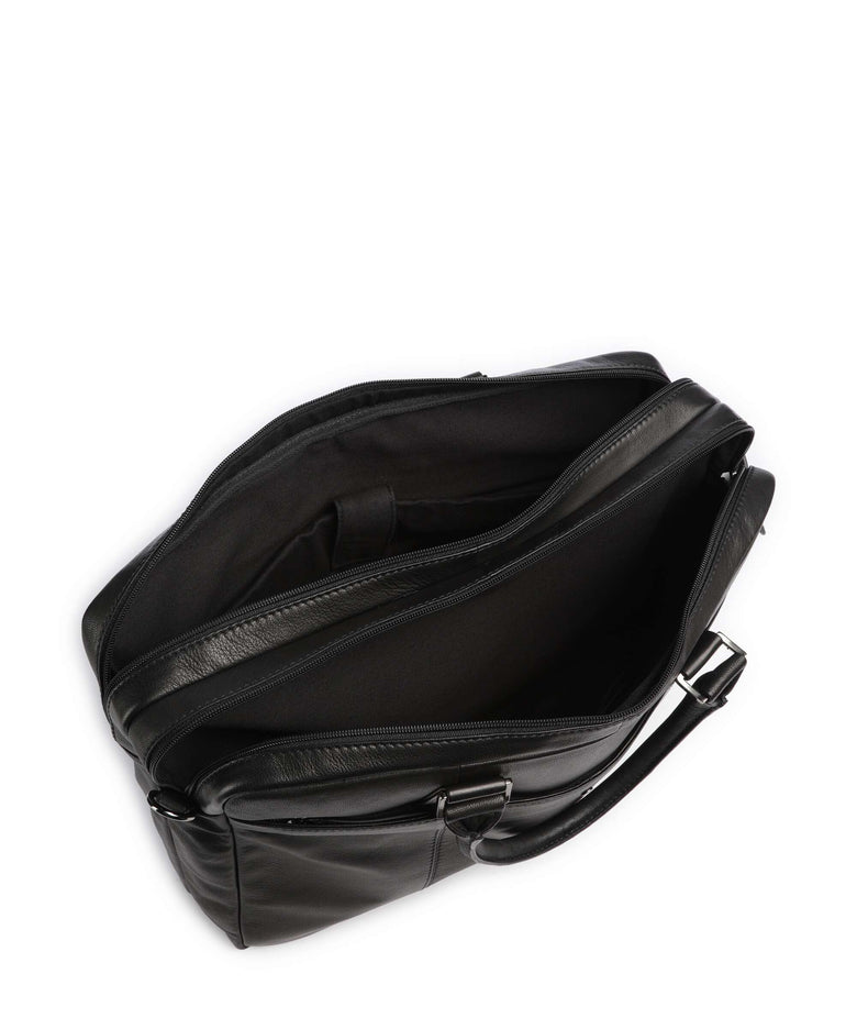 Bugatti Black Magic Briefcase schwarz