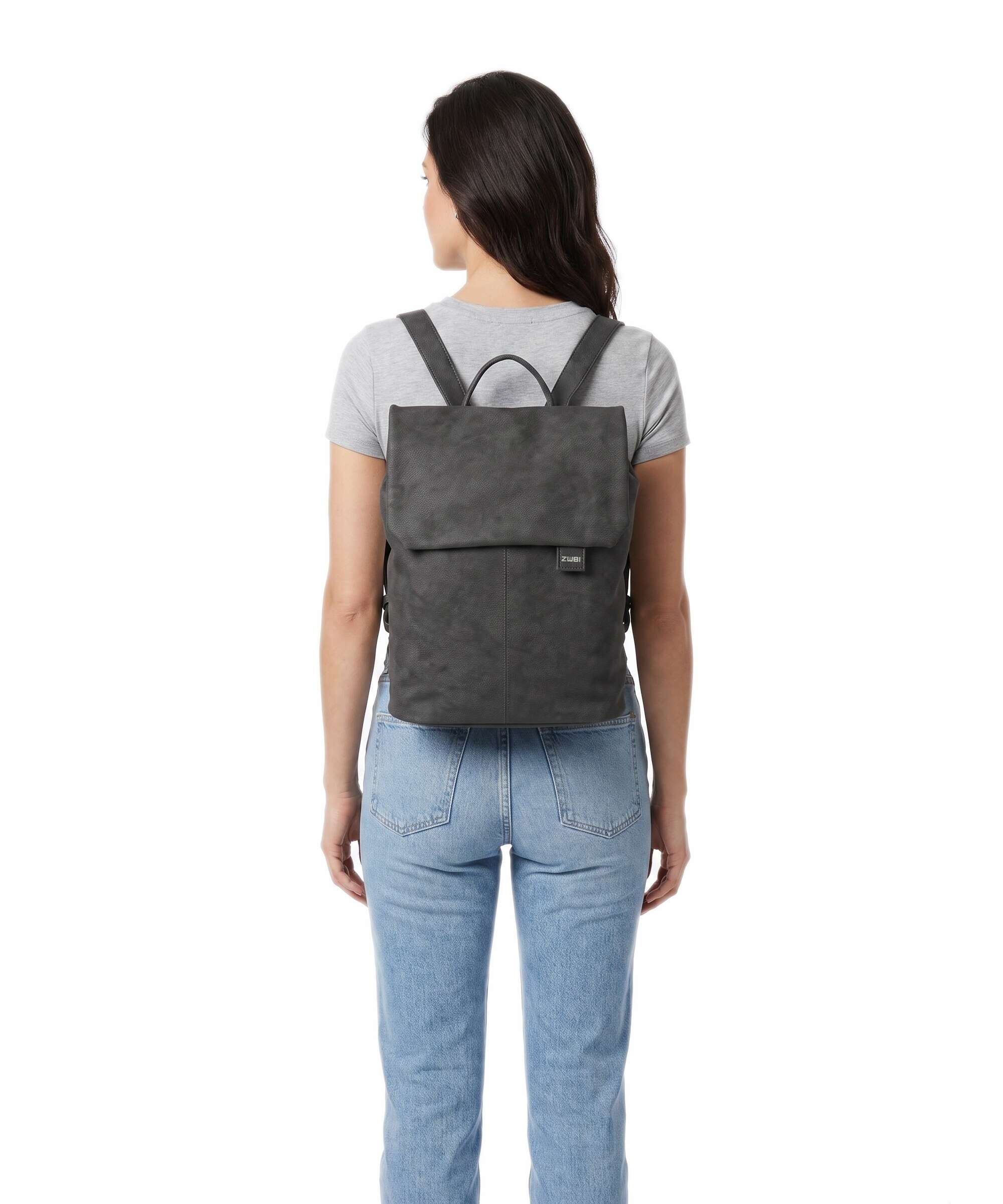 Zwei Mademoiselle.M MR13 Backpack nubuk stone