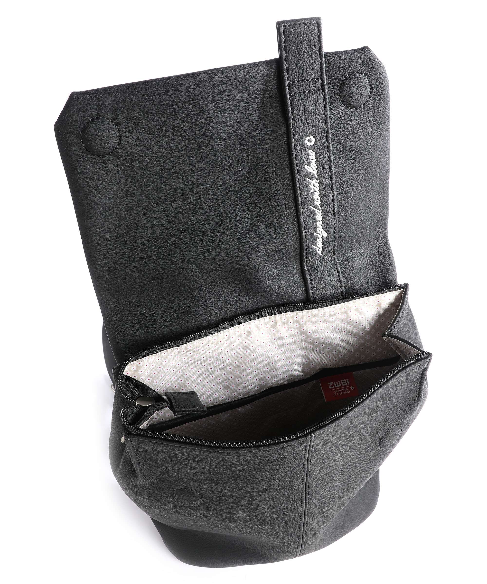 Zwei Mademoiselle.M MR8 Backpack nubuk black