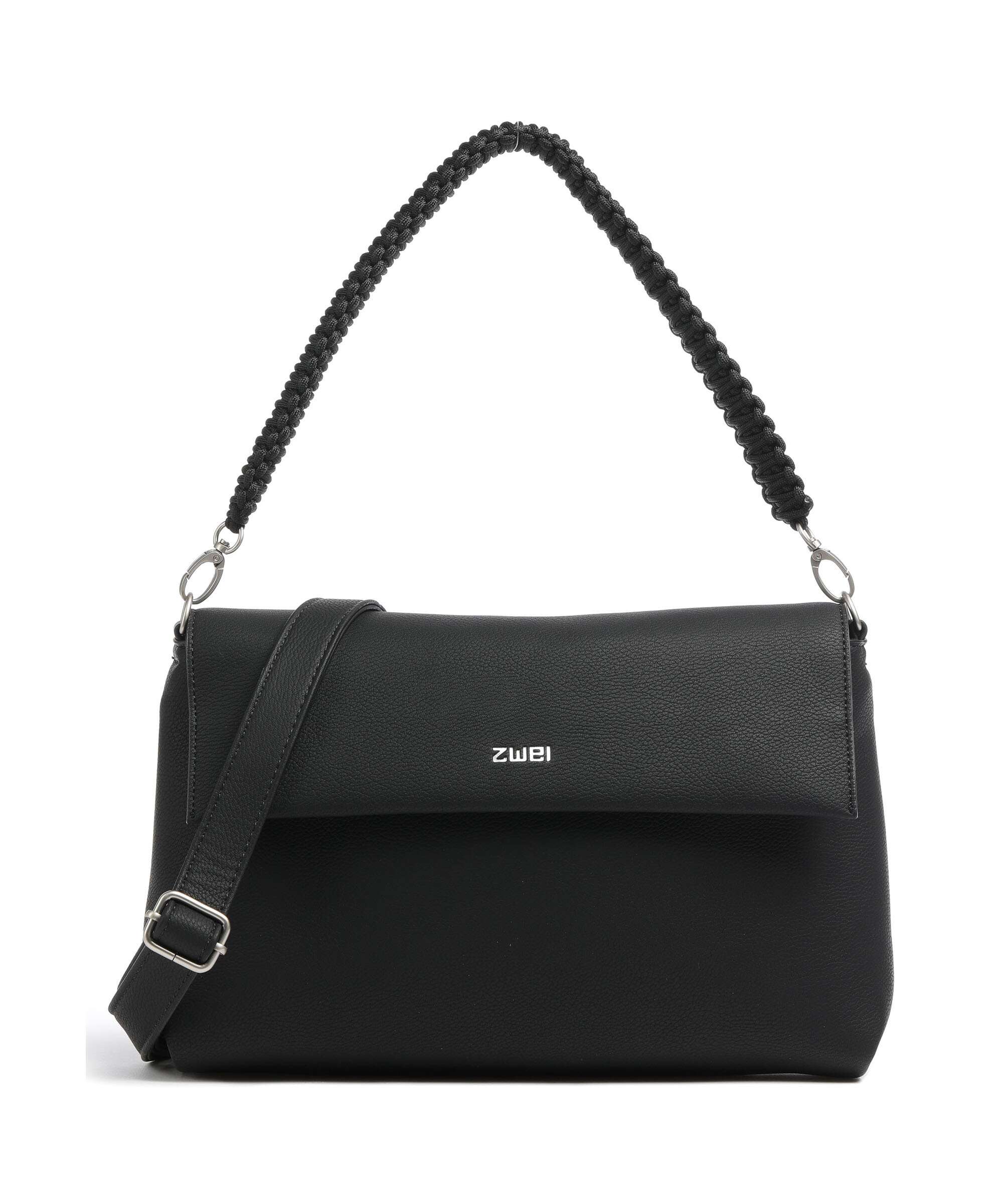 Zwei Yuna YU60 Shoulder bag nubuk black