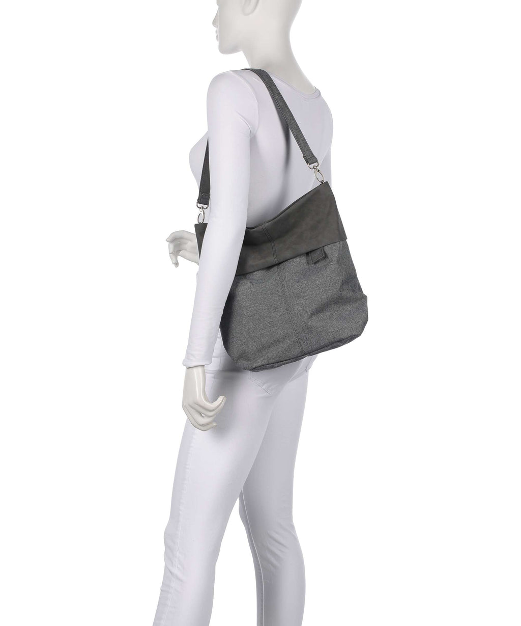 Zwei Olli OT12 Hobo bag grey