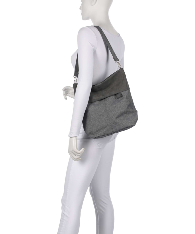 Zwei Olli OT12 Hobo bag grey