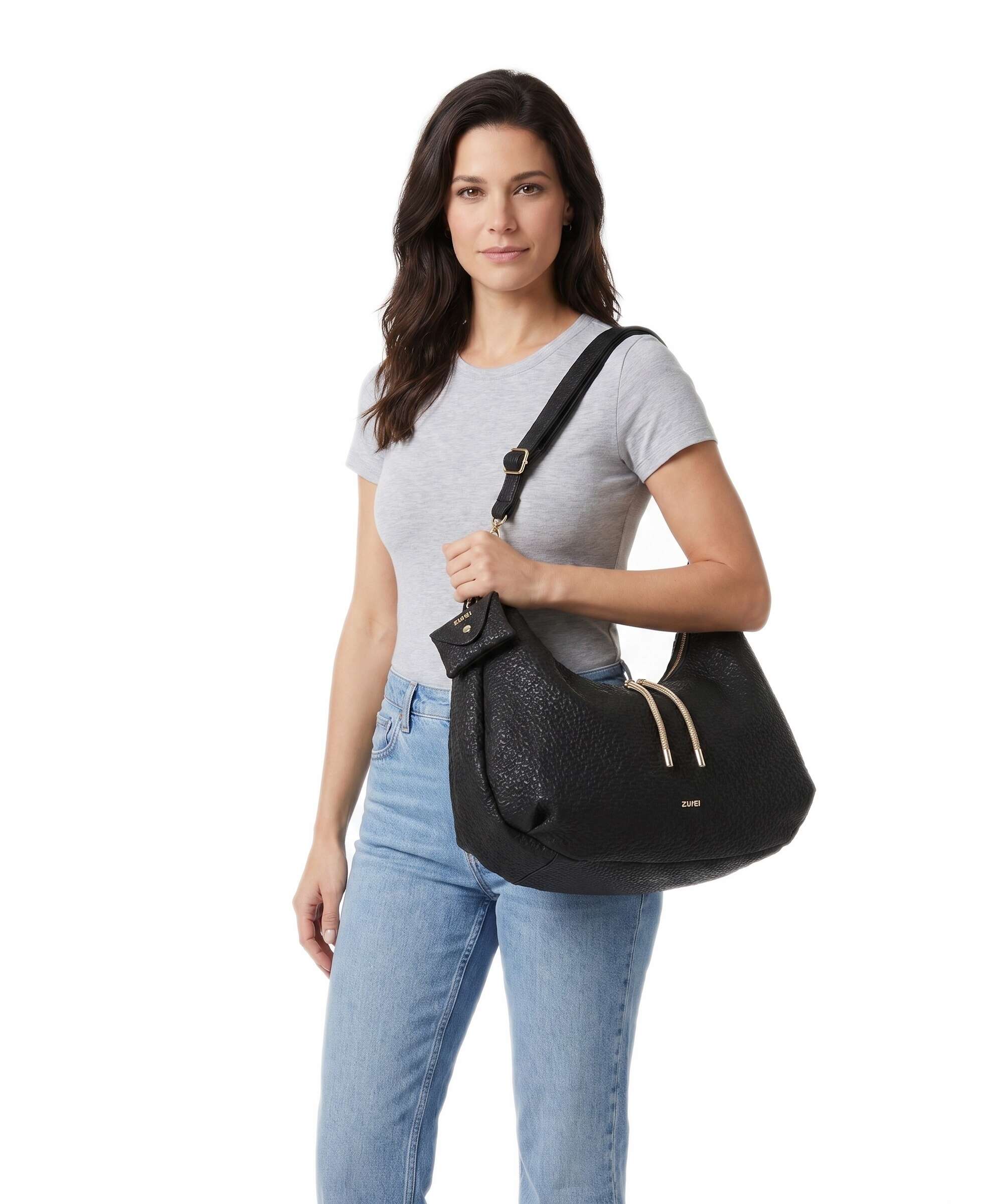 Zwei Lola LO200 Hobo bag black