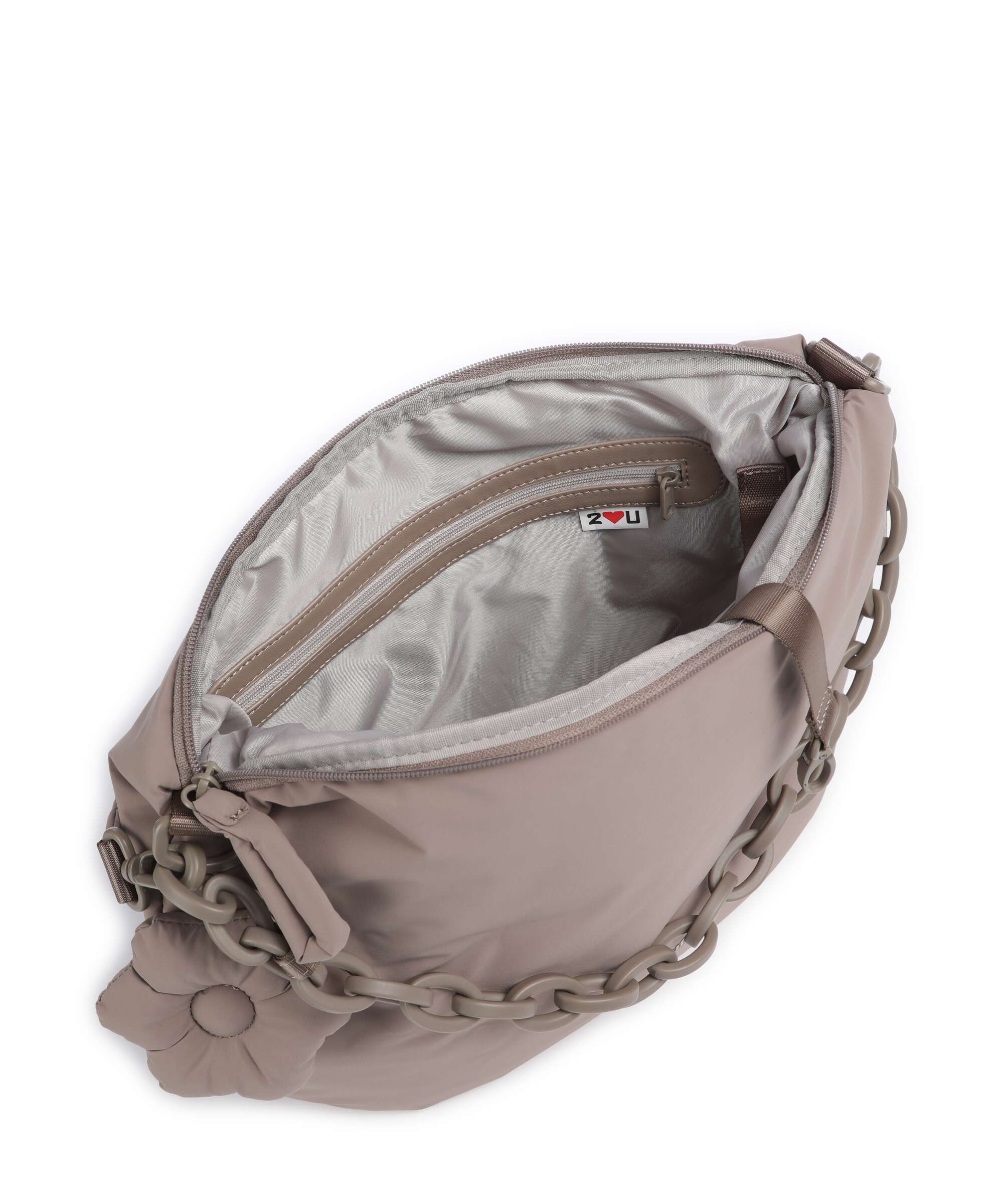 Zwei Hannah HA140 Hobo bag cappuccino