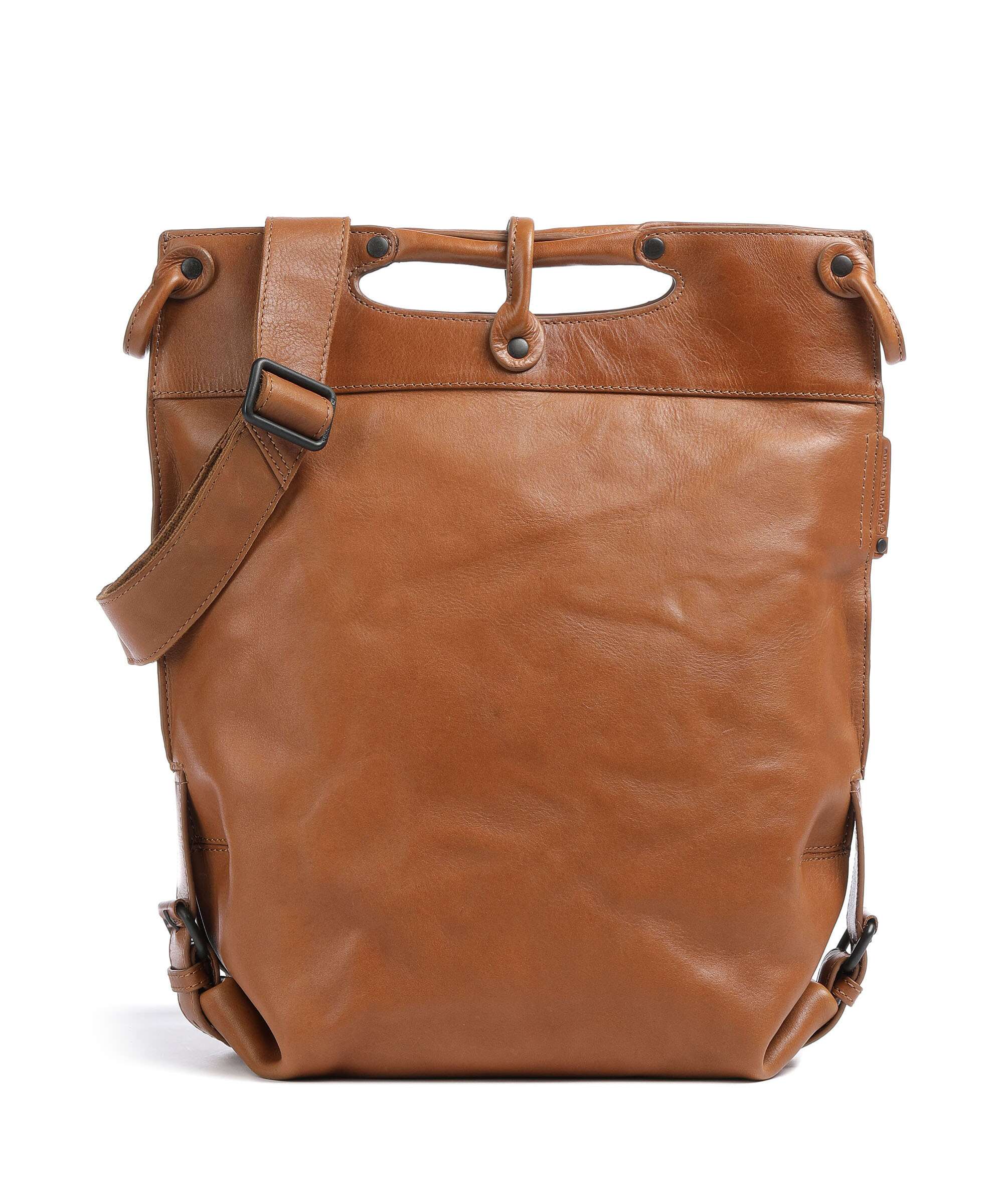 Aunts & Uncles Grandma's Luxury Club Mrs. Pancake Shoulder bag cognac