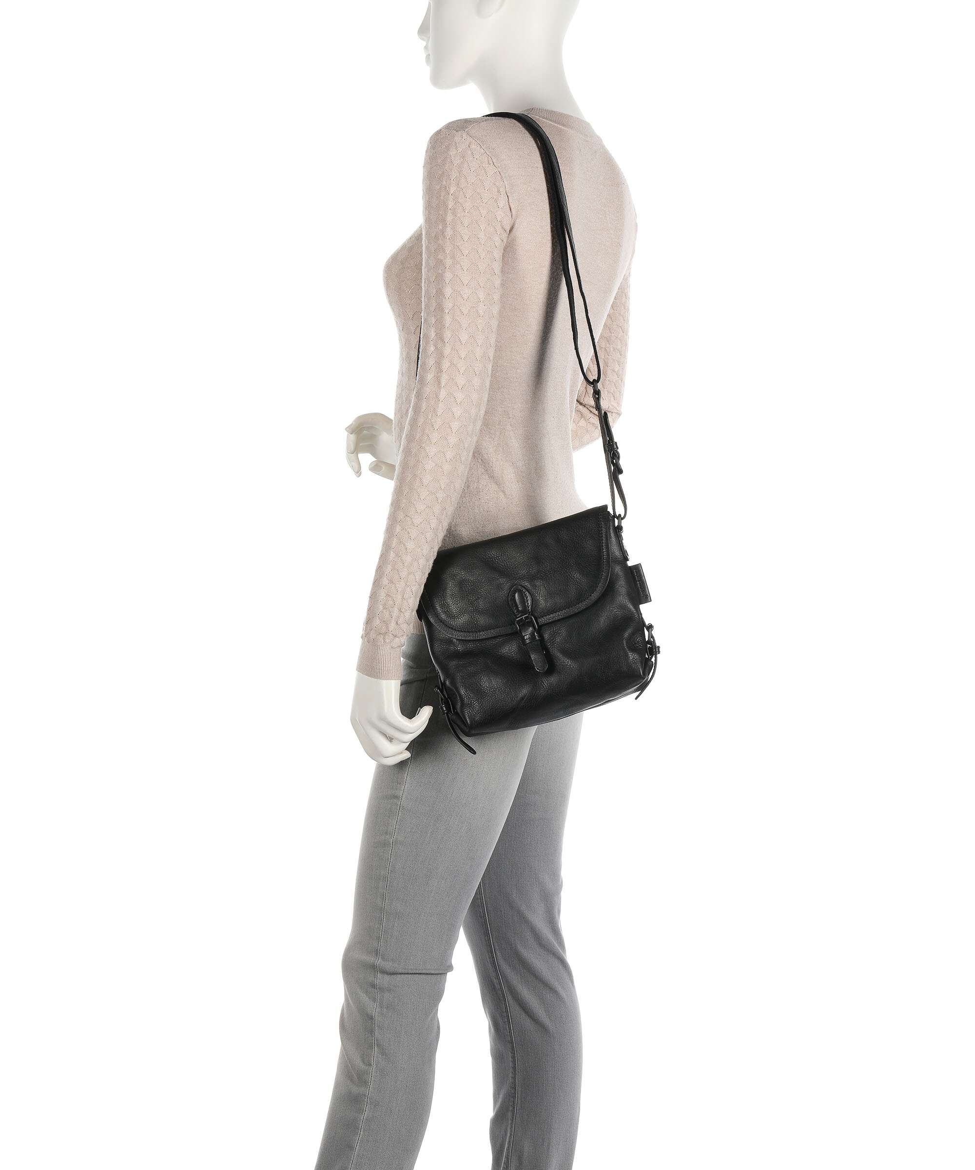 Aunts & Uncles Grandma's Luxury Club Mrs. Puff Pie Crossbody bag black smoke