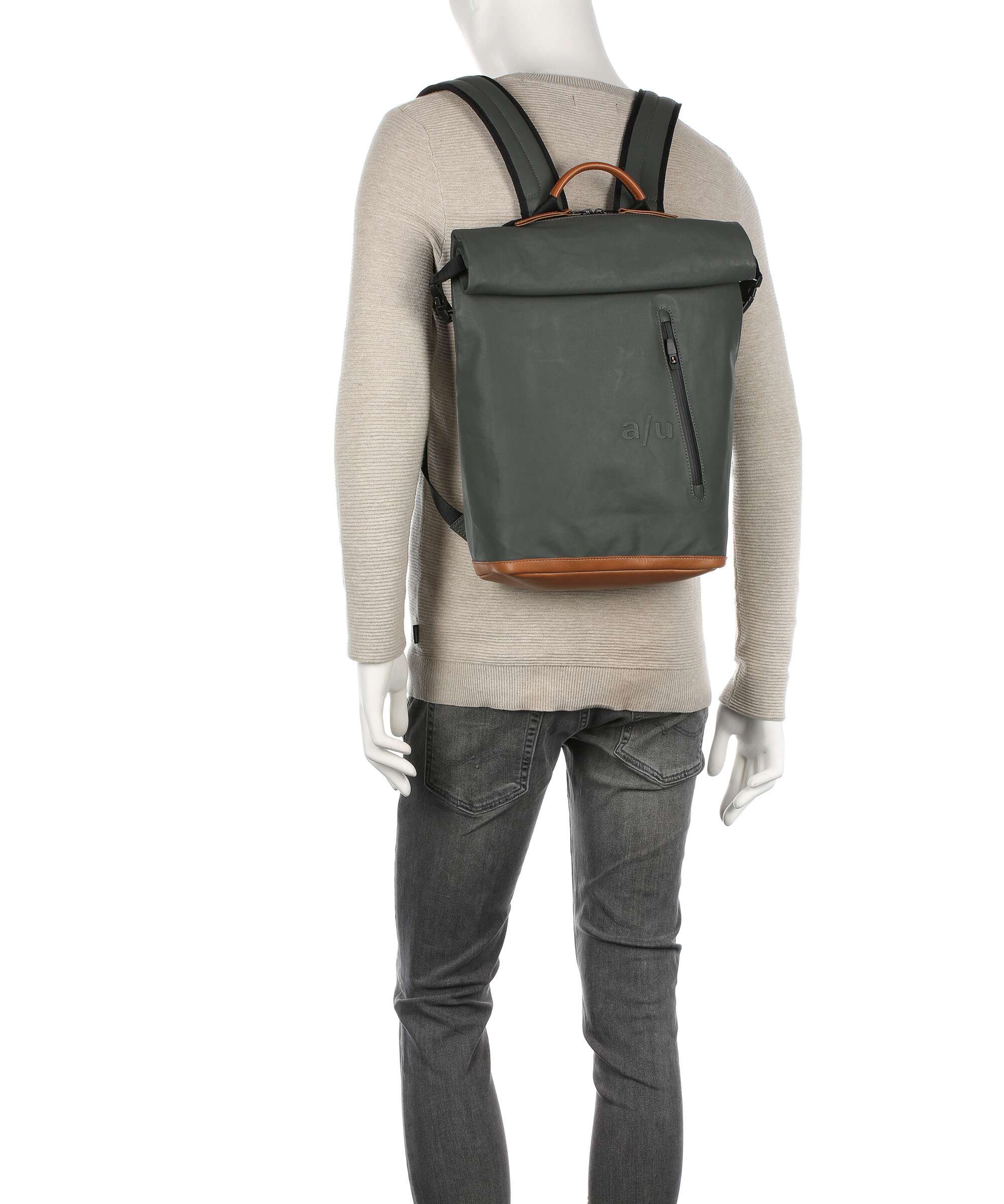 Aunts & Uncles Japan Tokio Rolltop backpack gravity grey