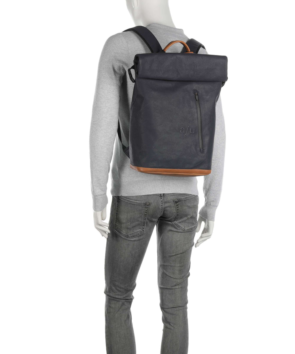 Aunts & Uncles Japan Fukui Rolltop backpack night blue