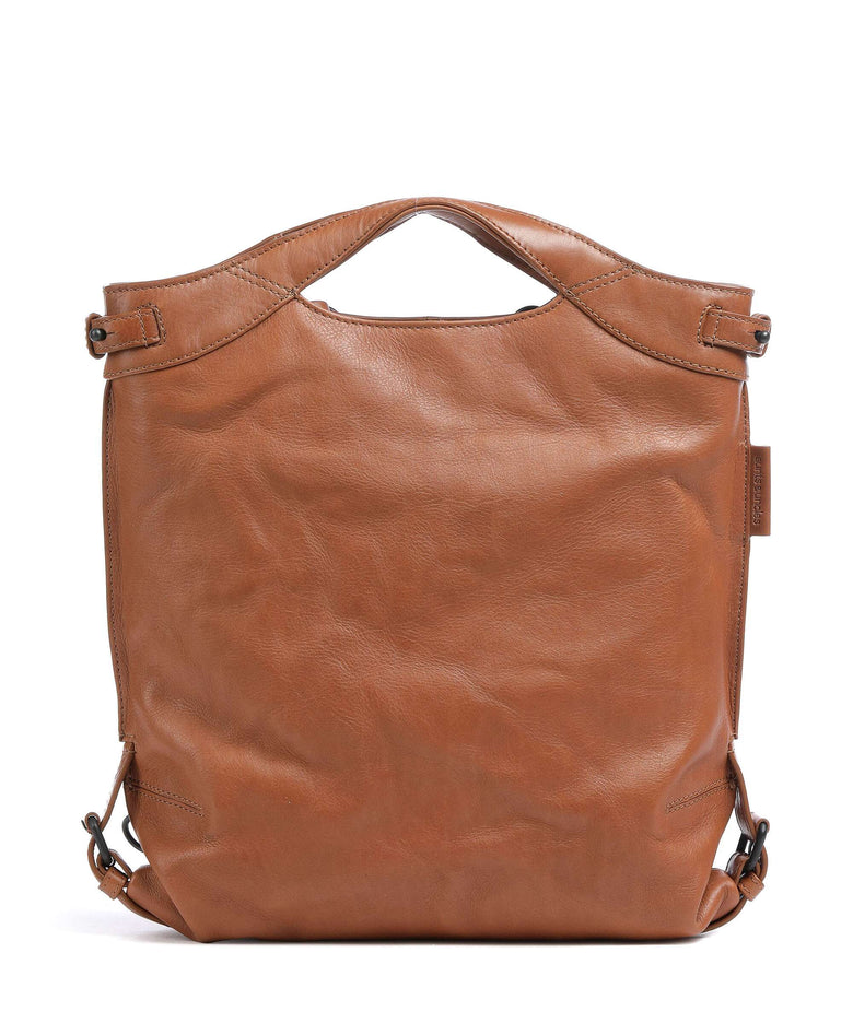 Aunts & Uncles Grandma's Luxury Club Mrs. Peach Crumble Backpack bag caramel