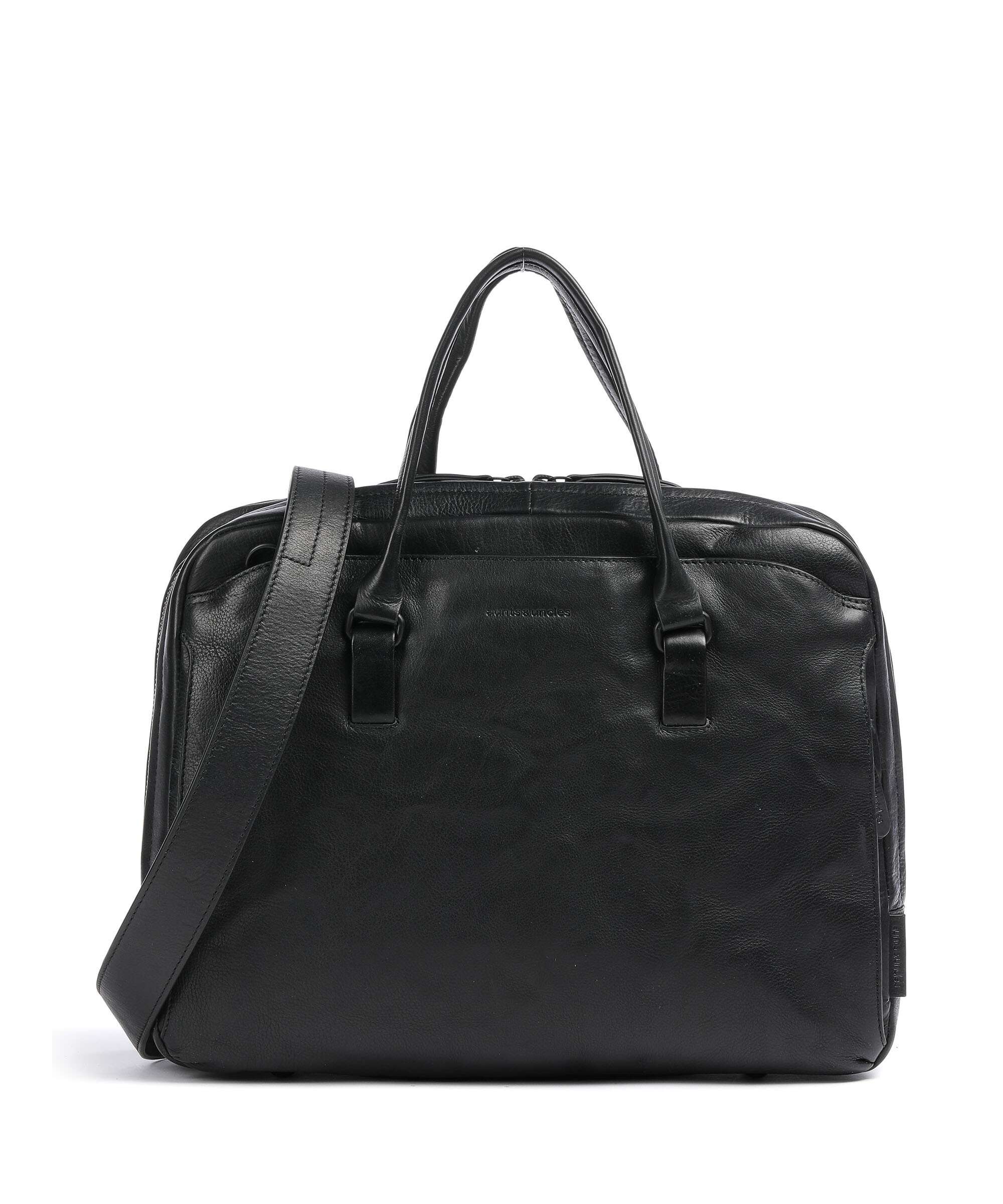 Aunts & Uncles Grandma's Luxury Club Mrs. Quince Pie Briefcase black smoke