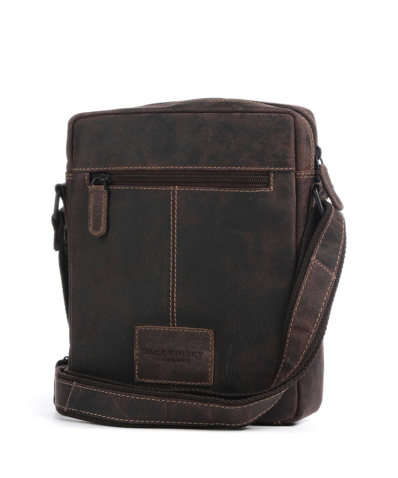 Jack Kinsky Baltimore 2 Crossbody bag mokka