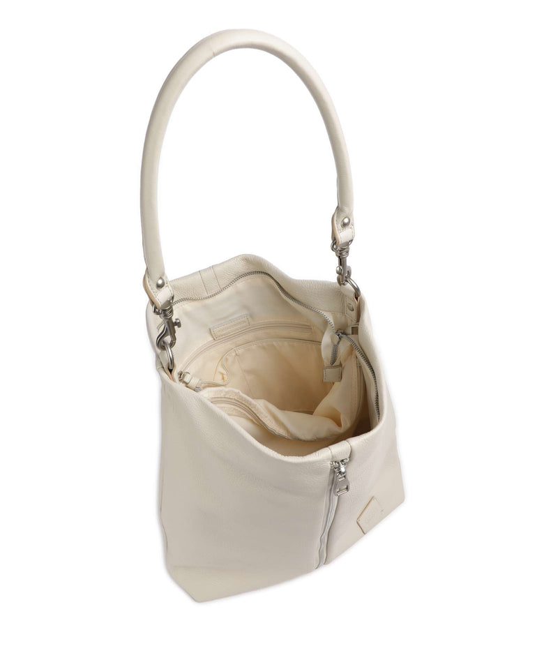 FredsBruder Feeling Good Zip Hobo bag cream