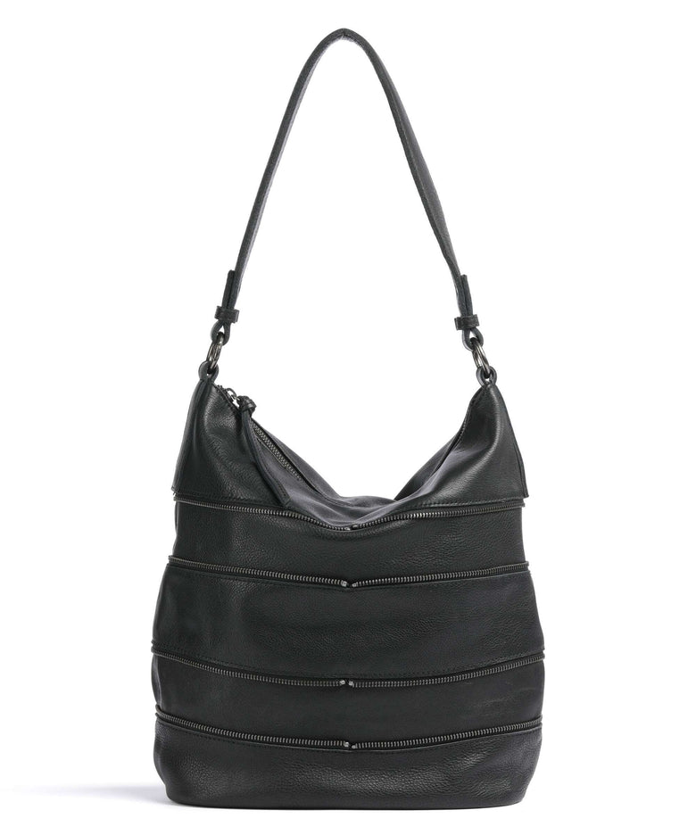 FredsBruder Run-Around Hobo bag black