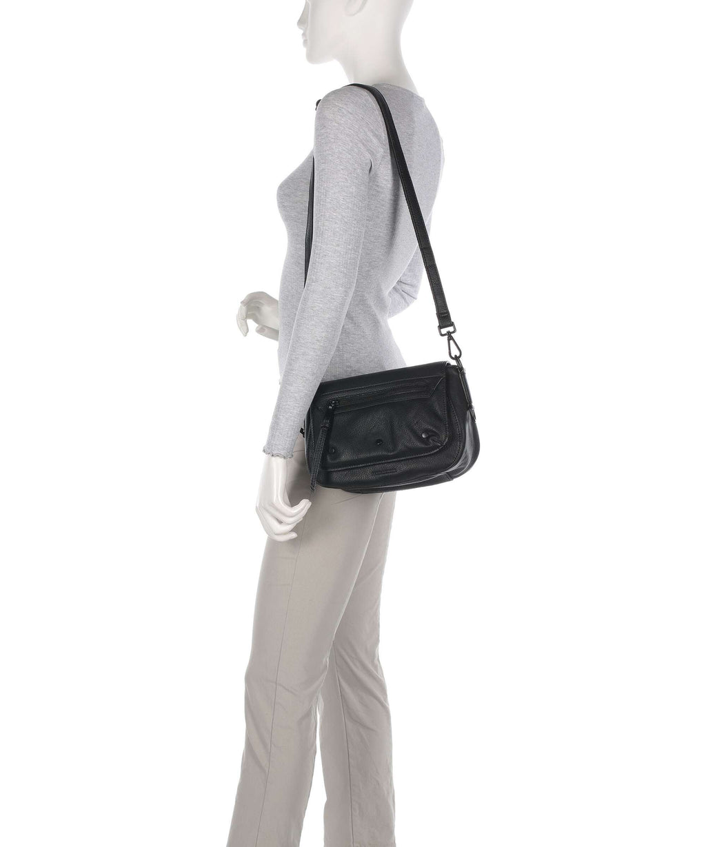 FredsBruder Deep Dark Crossbody bag black