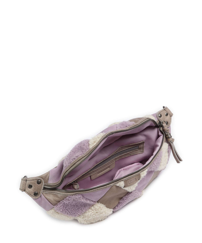 FredsBruder Check My Bag Sling bag lavender teddy mix