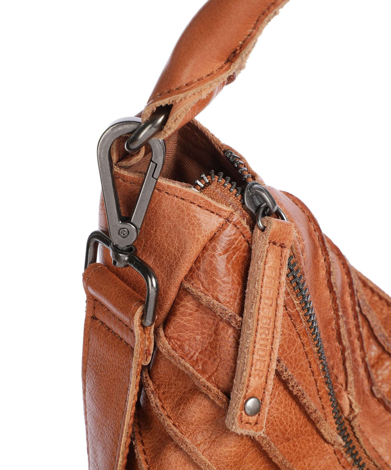 FredsBruder Bestseller Hobo bag dark caramel