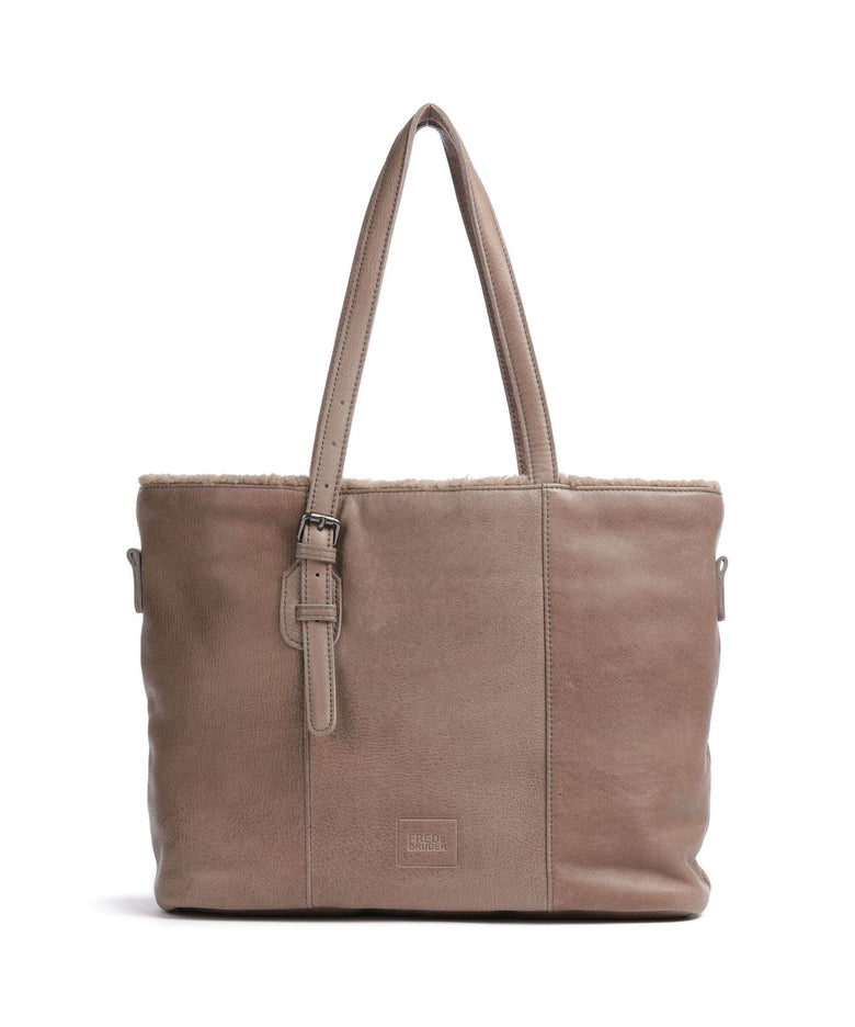 FredsBruder Inside Out Tote bag soft taupe