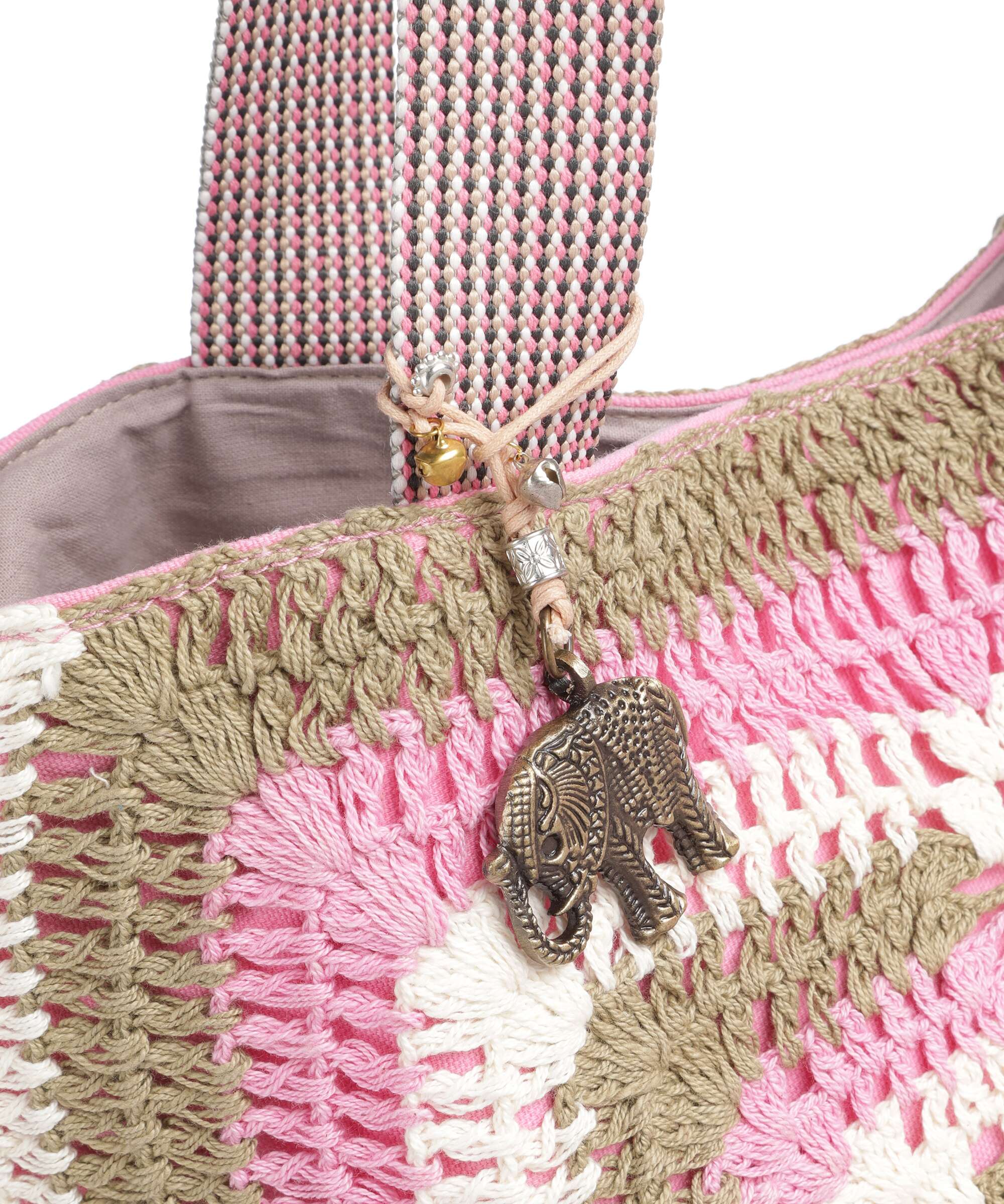 Anokhi Tote bag pink