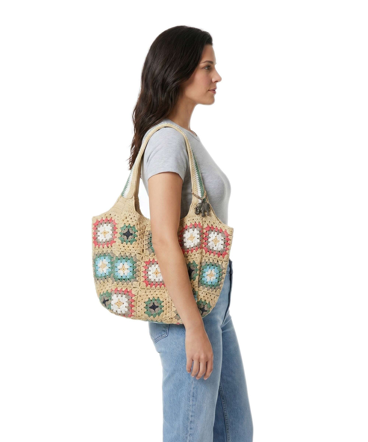 Anokhi Tote bag beige