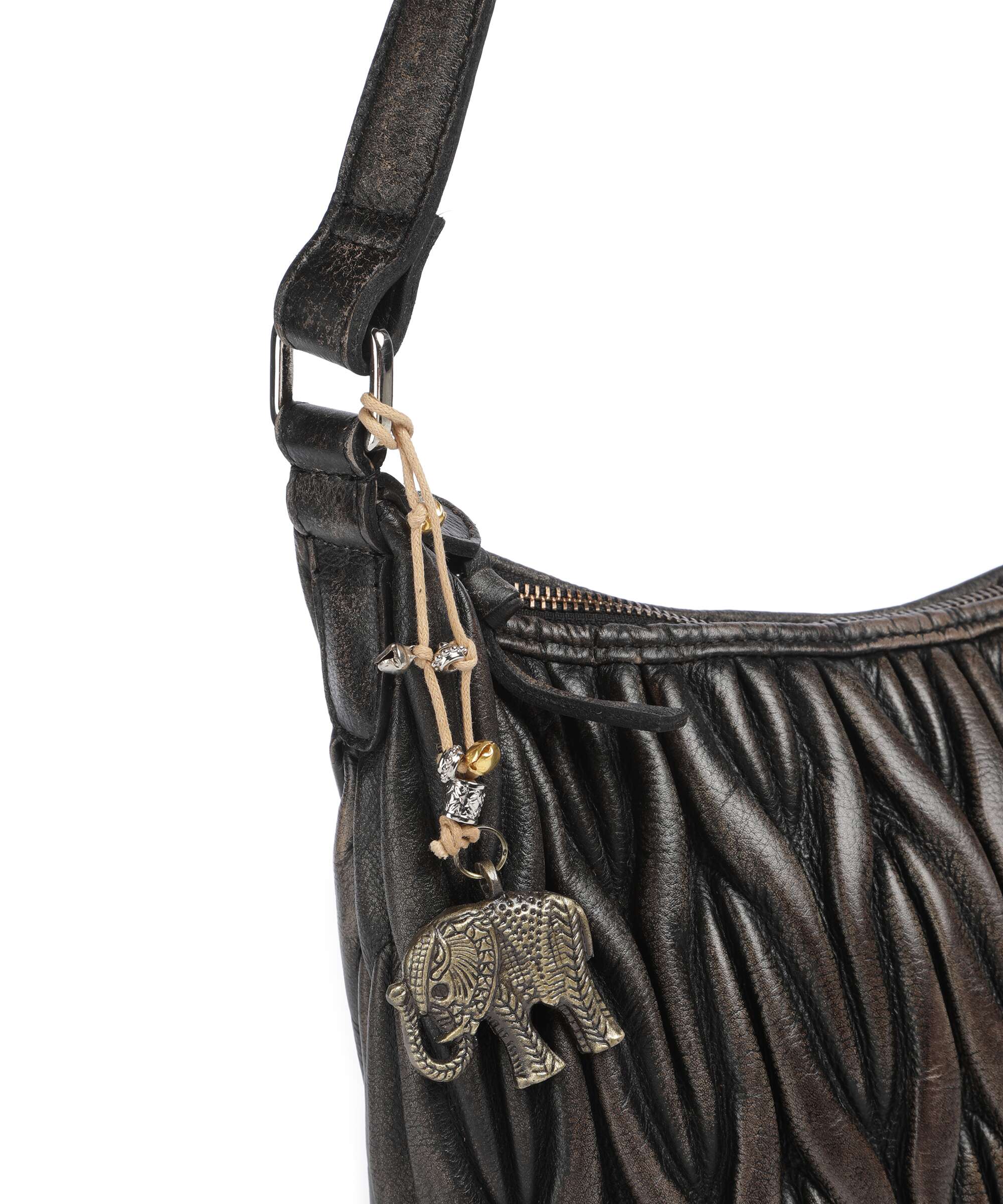 Anokhi Shoulder bag vintage braun