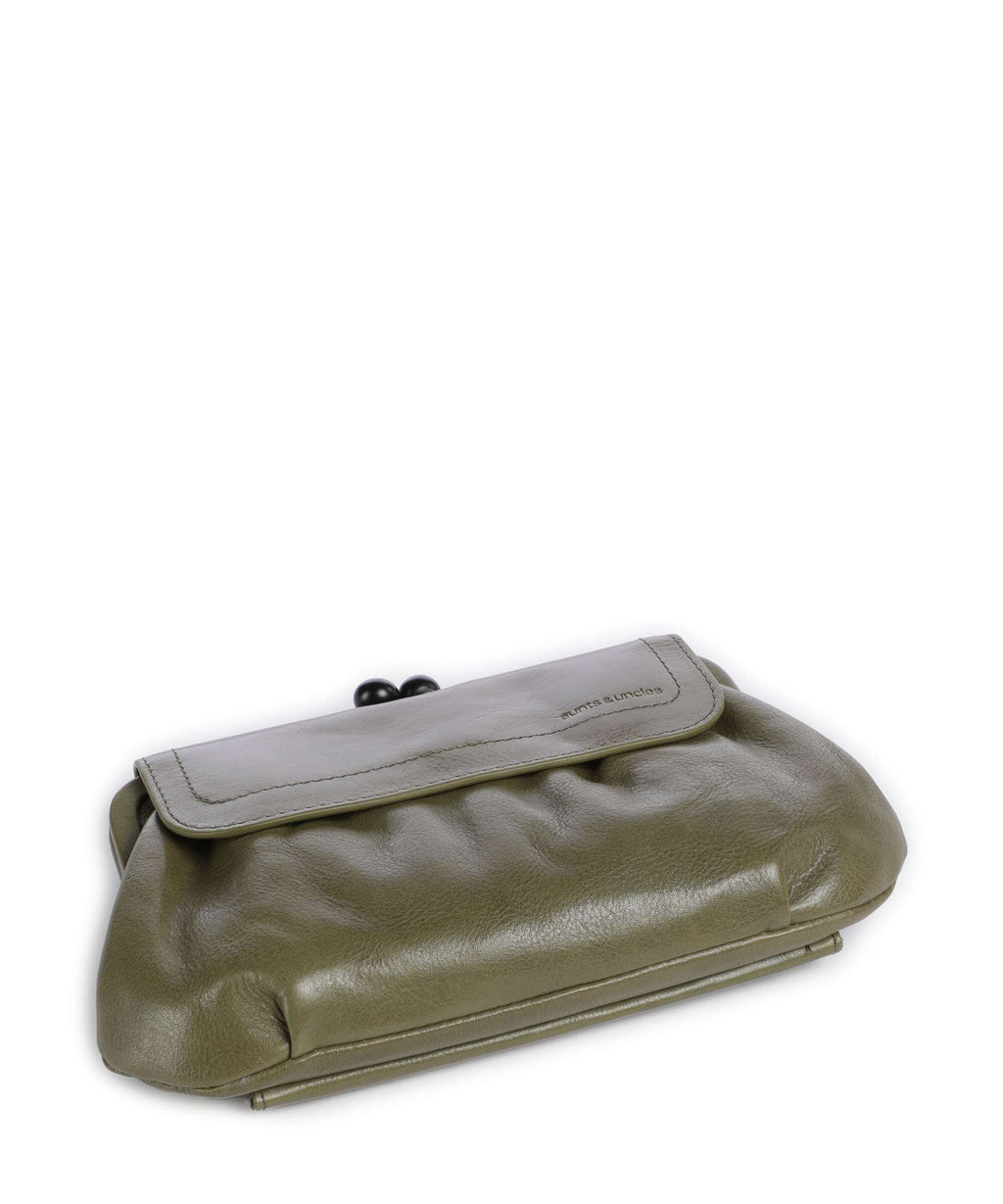 Aunts & Uncles Grandma's Luxury Club Mrs. Whoopie Pie Crossbody bag olive branch