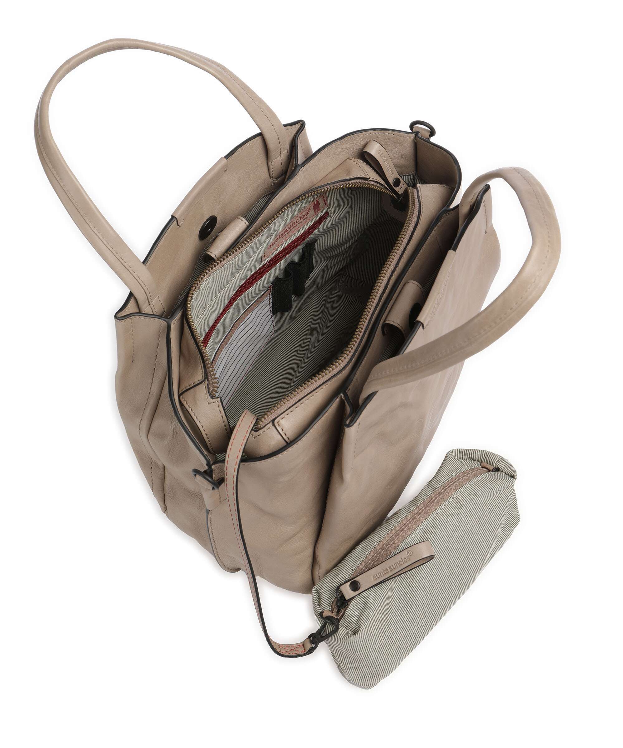 Aunts & Uncles Grandma's Luxury Club Mrs. Chiffon Pie Handbag vintage khaki